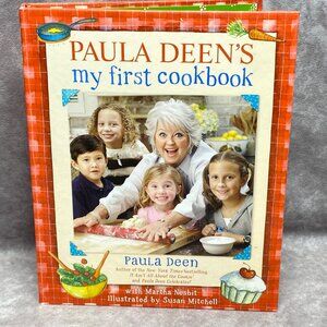 Paula Deens "My First Cookbook" Spiral-Bound Hardcover Childrens Recipe Book